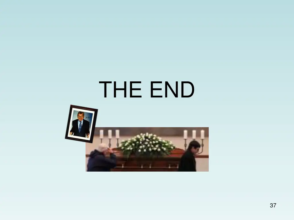 the end