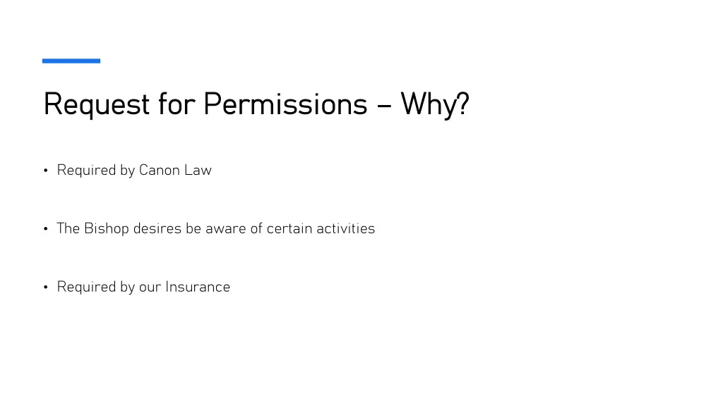 request for permissions request for permissions