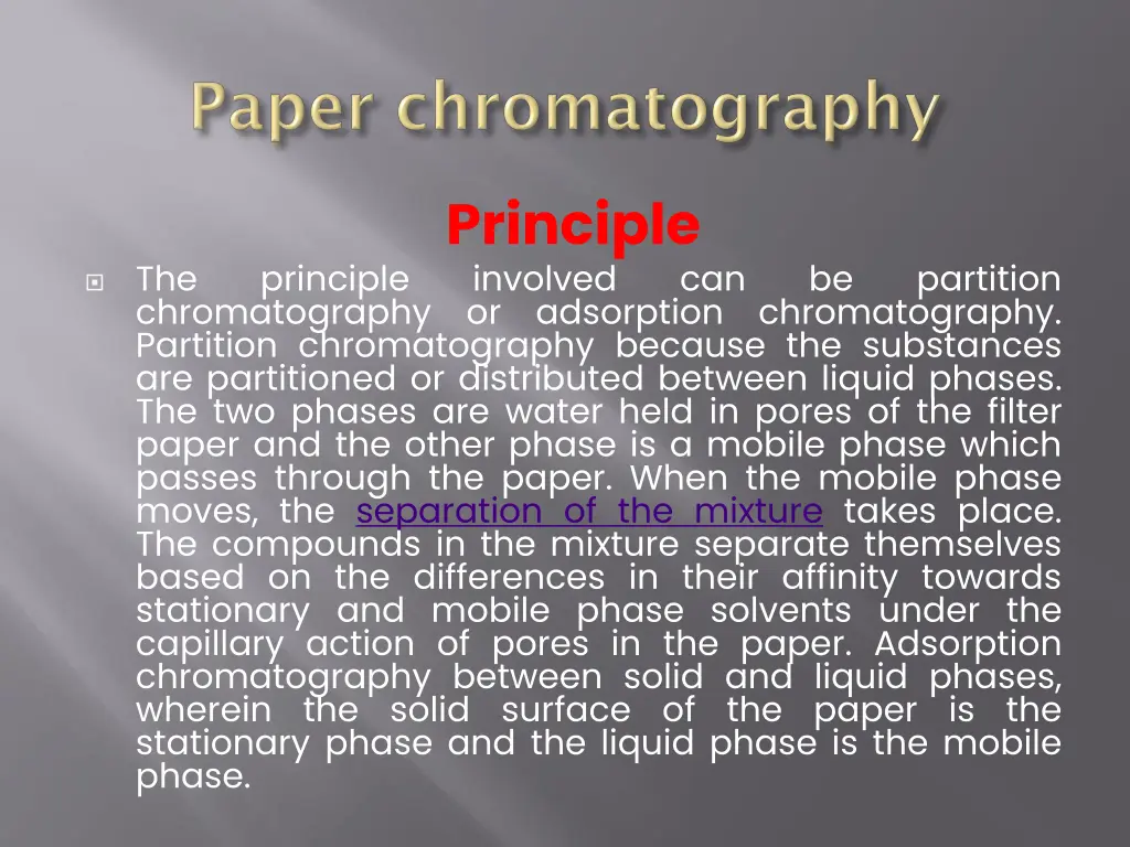 principle involved
