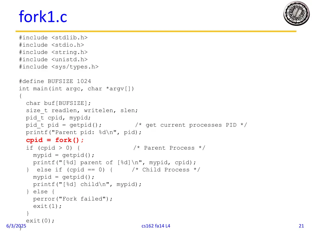 fork1 c