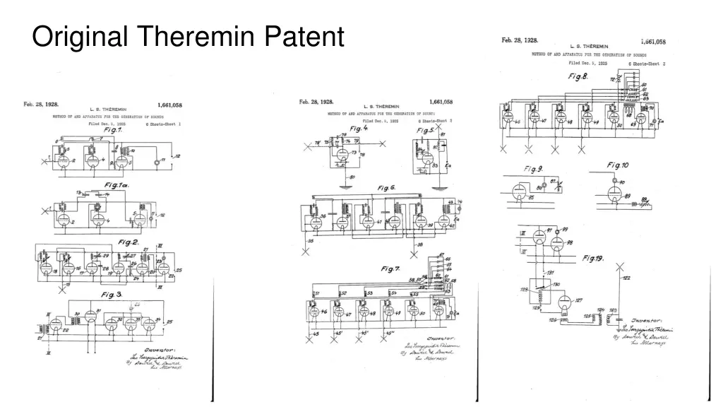 original theremin patent