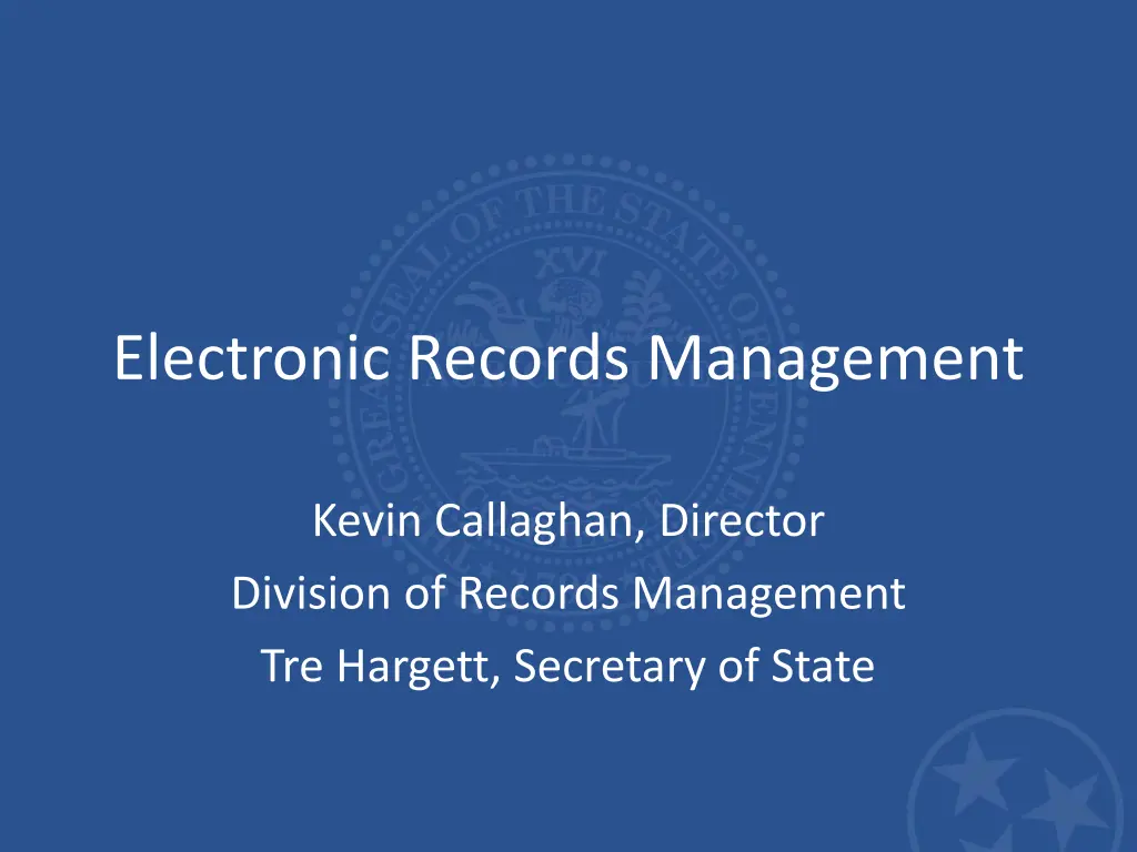 electronic records management