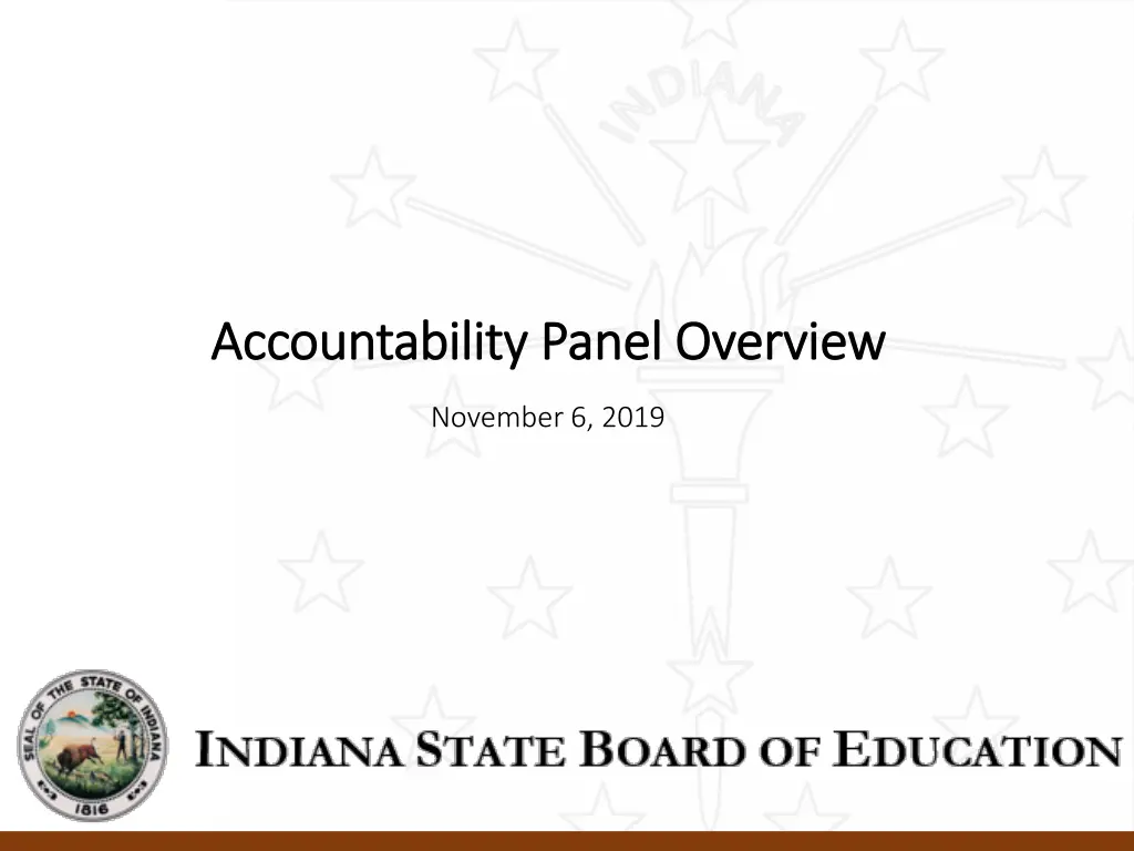 accountability panel overview accountability