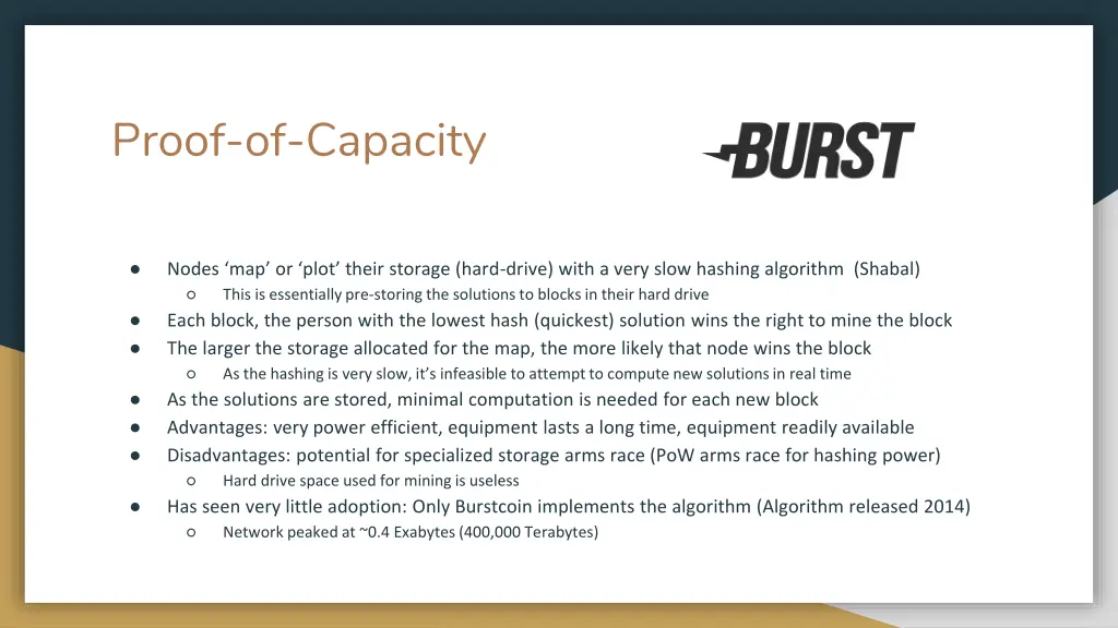 proof of capacity