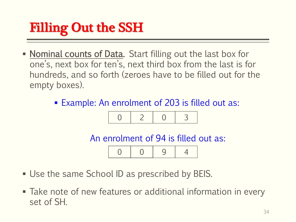 filling out the ssh filling out the ssh