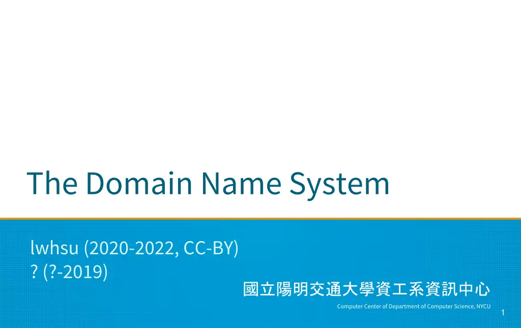 the domain name system