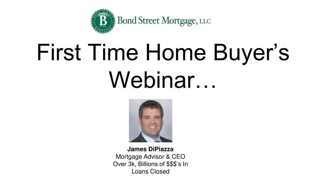first time home buyer s webinar