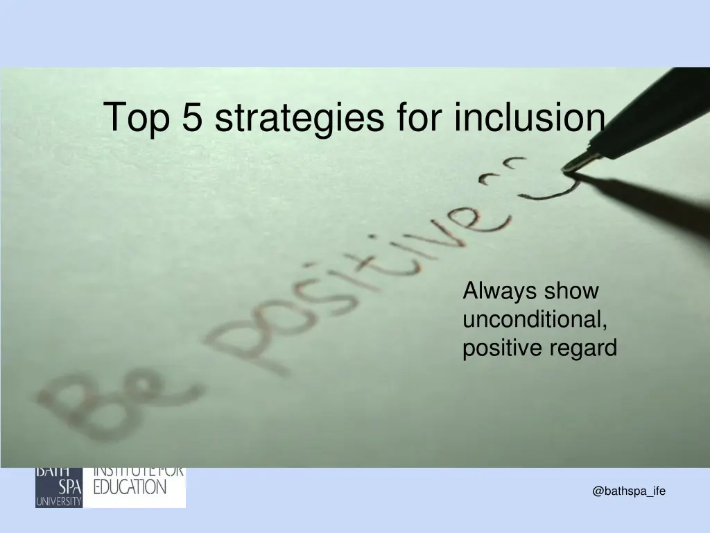 top 5 strategies for inclusion