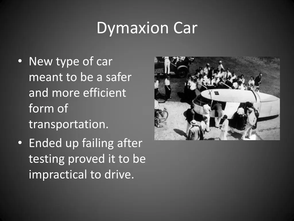 dymaxion car