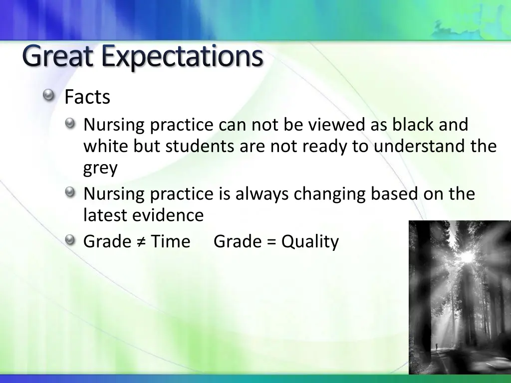great expectations
