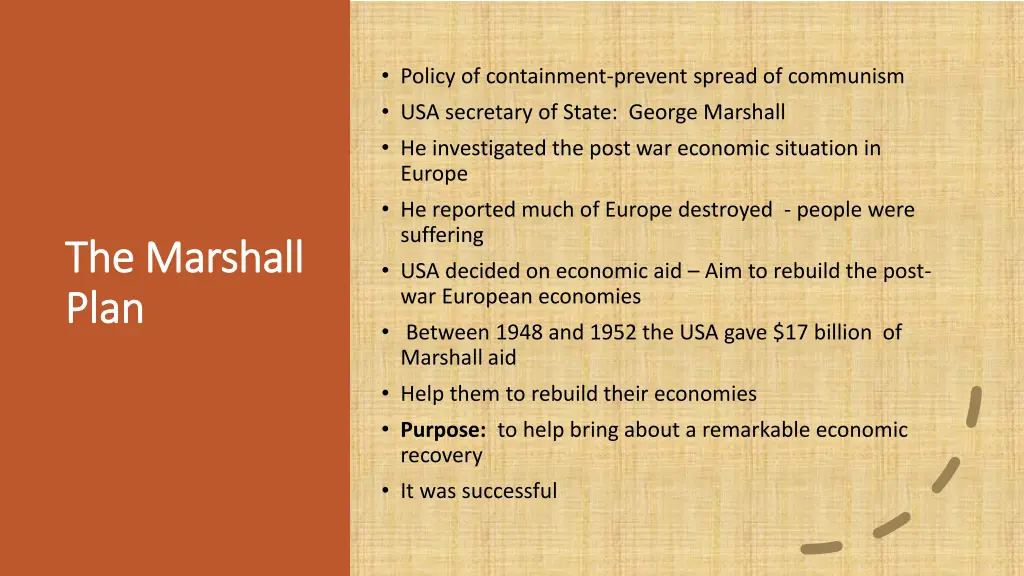 policy of containment prevent spread of communism