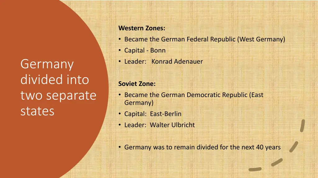 western zones became the german federal republic
