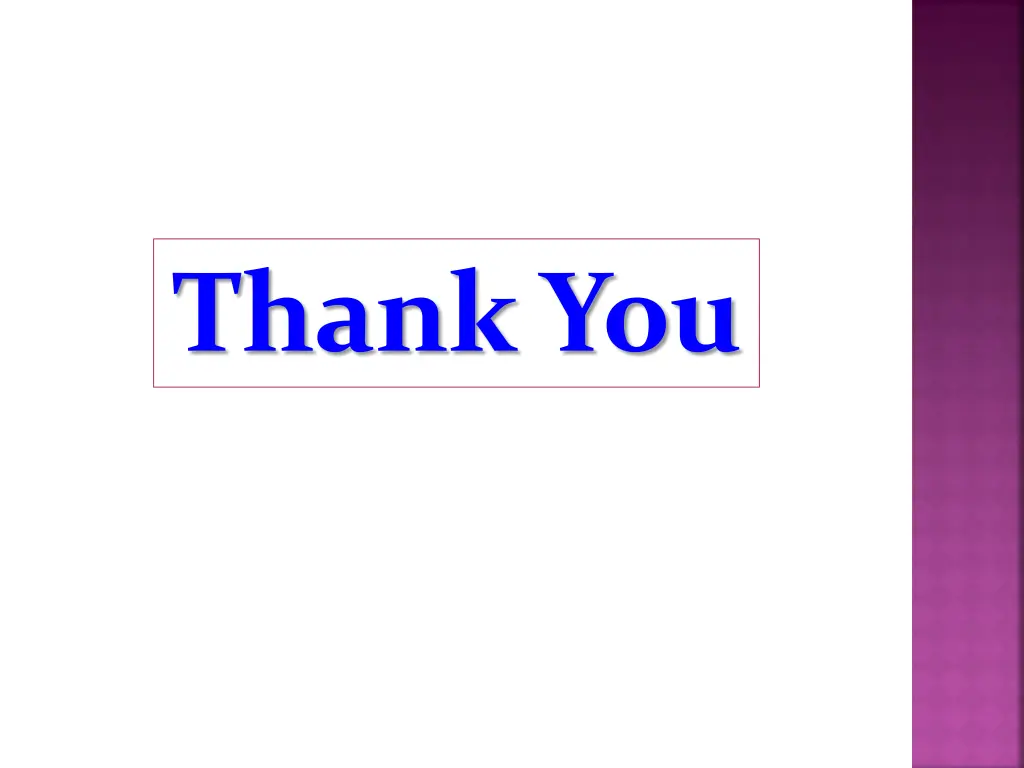 thank you