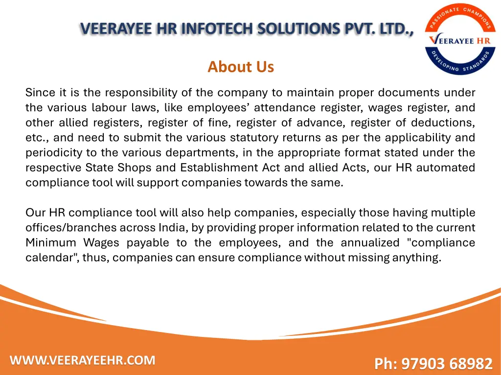 veerayee hr infotech solutions pvt ltd 2