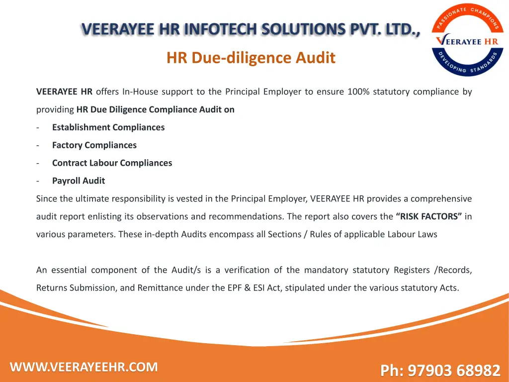 veerayee hr infotech solutions pvt ltd 5