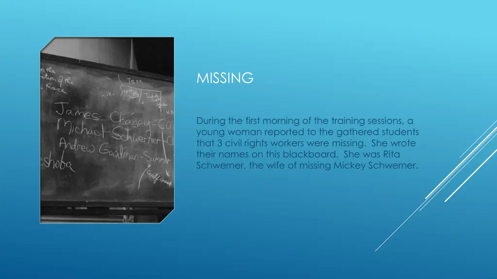 missing