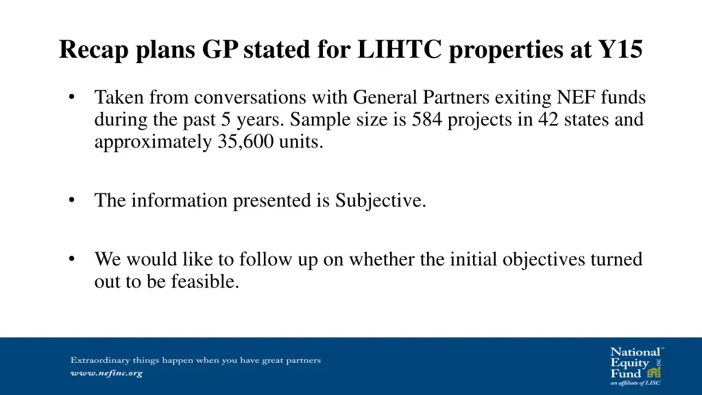 recap plans gp stated for lihtc properties at y15