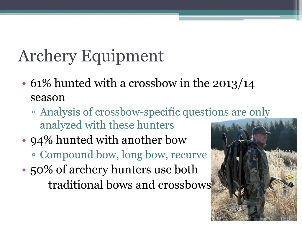 archery equipment