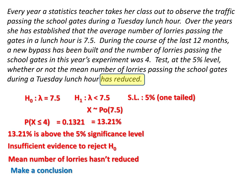 every year a statistics teacher takes her class 5