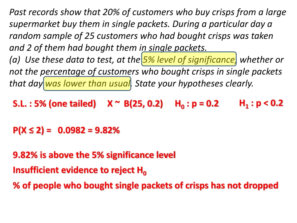 past records show that 20 of customers 1