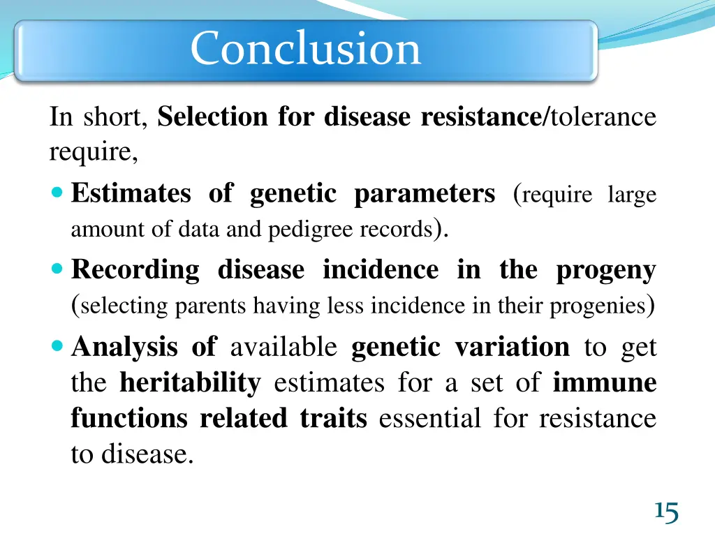 conclusion