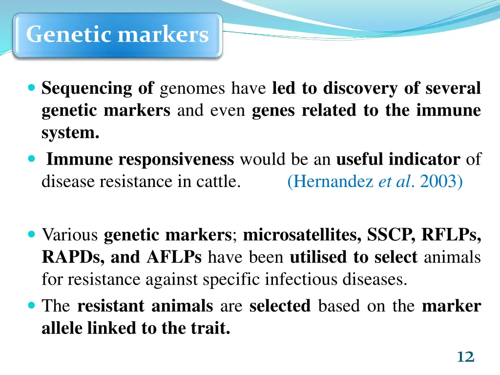 genetic markers