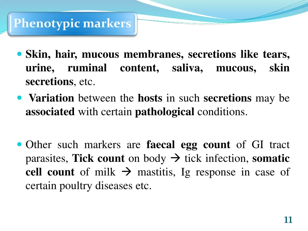 phenotypic markers