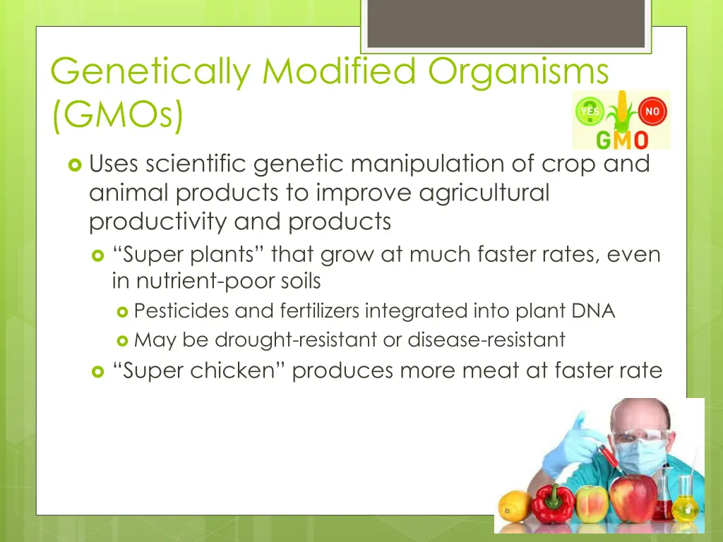 genetically modified organisms gmos