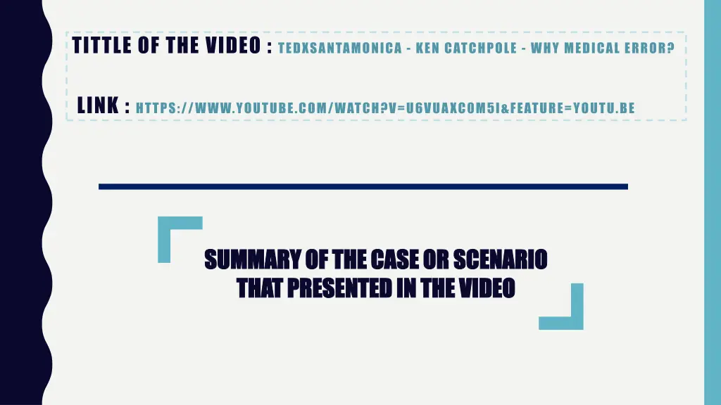 tittle of the video tedxsantamonica ken catchpole