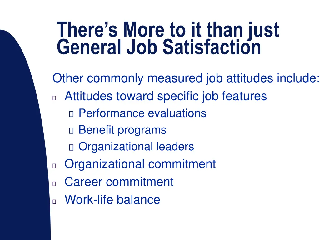 there s more to it than just general
