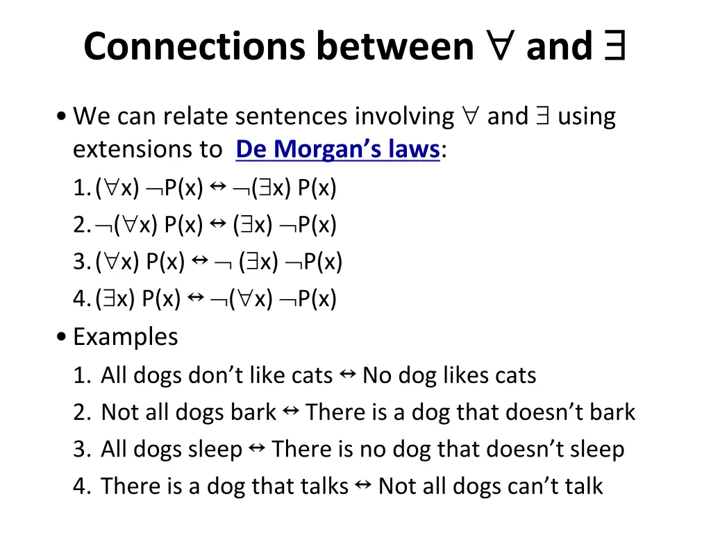 connections between and