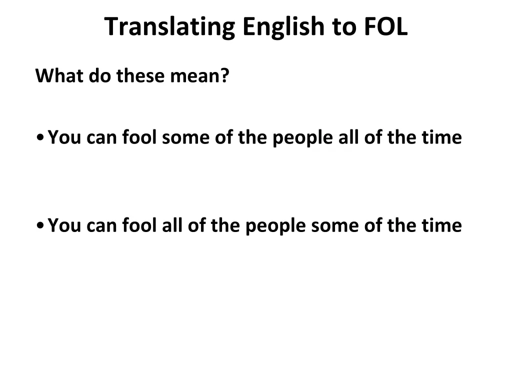 translating english to fol 2