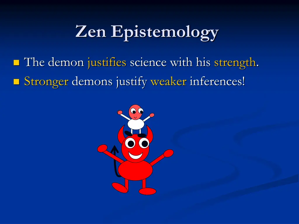 zen epistemology