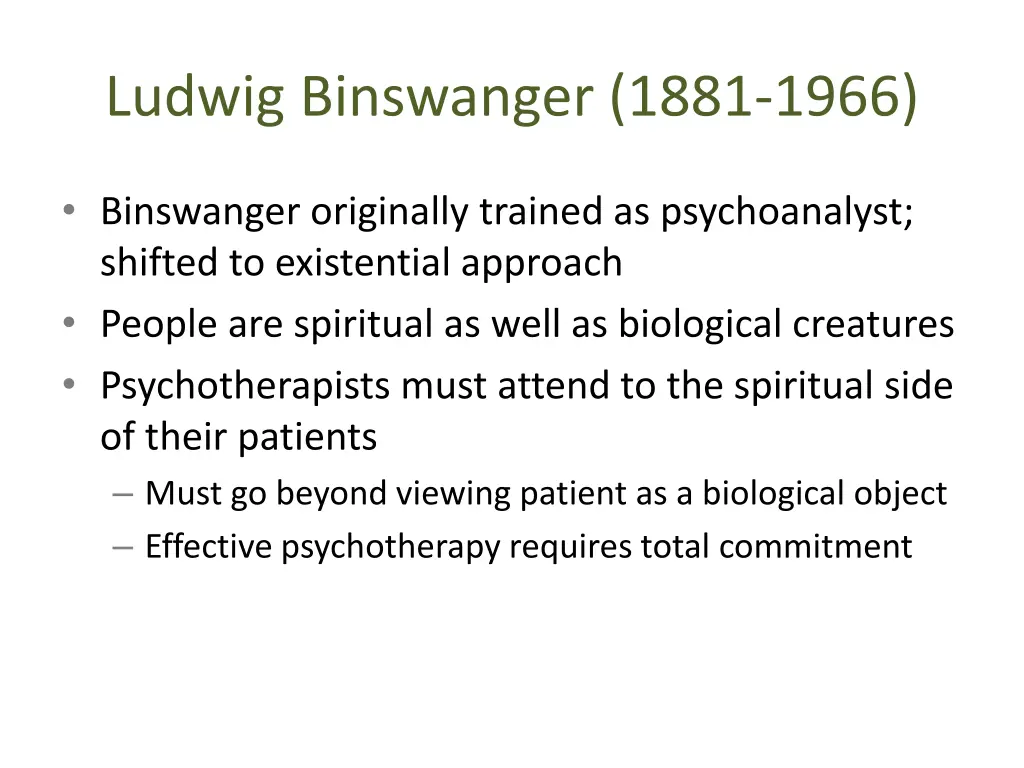 ludwig binswanger 1881 1966 1