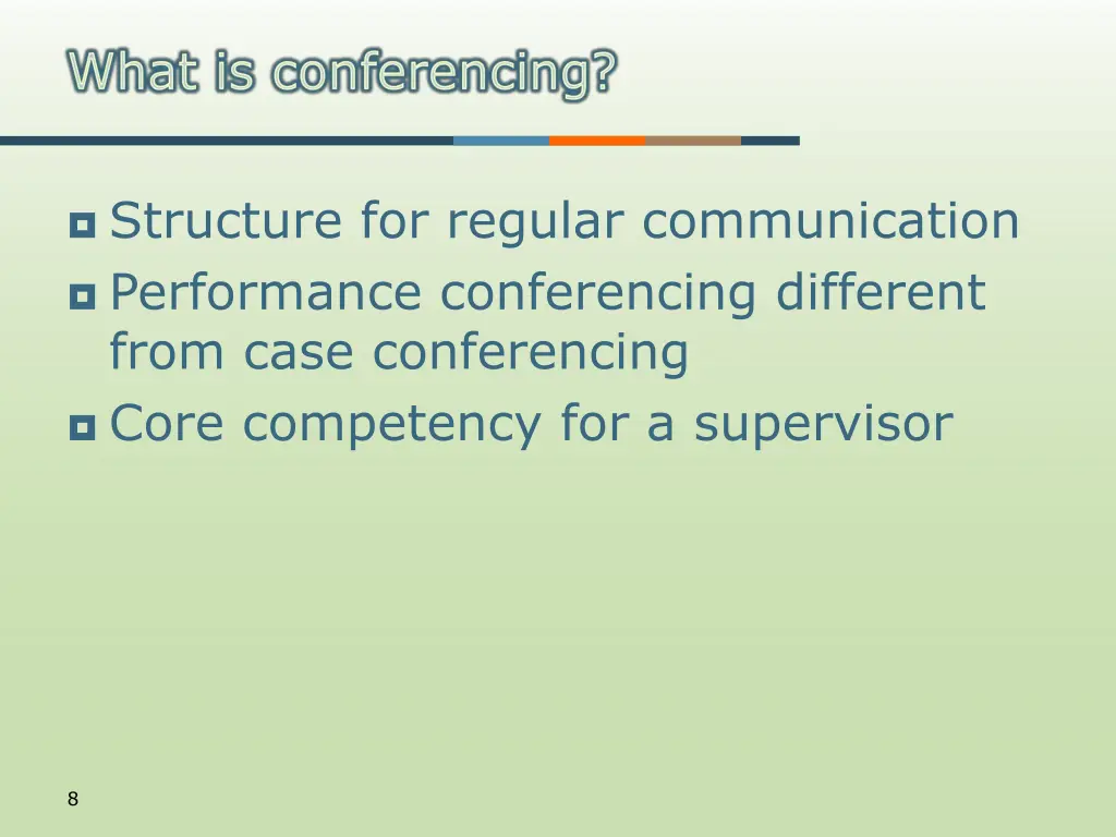 structure for regular communication performance