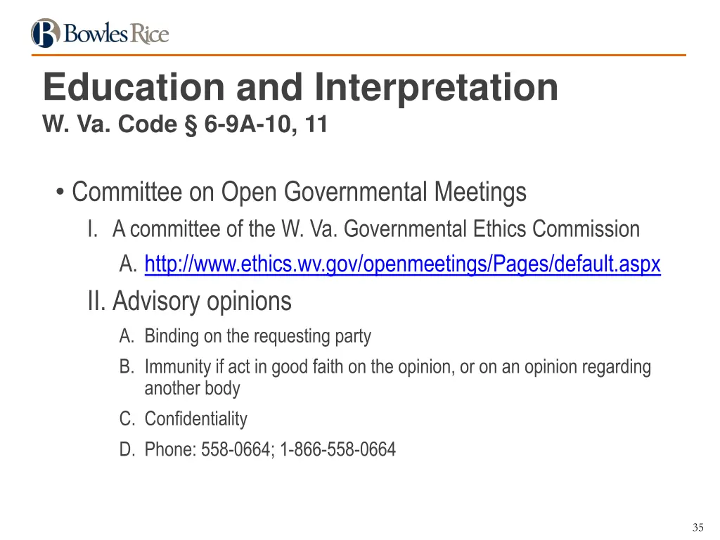 education and interpretation w va code 6 9a 10 11