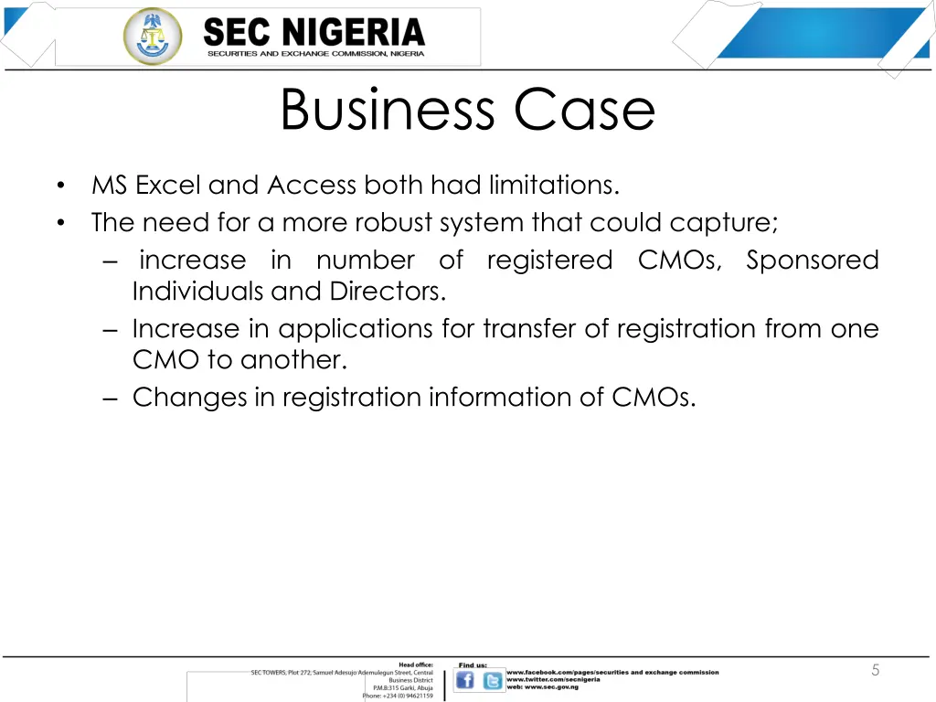 business case