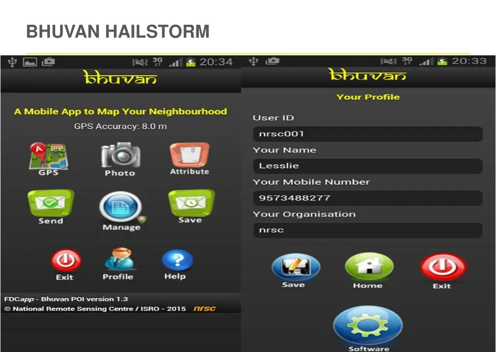 bhuvan hailstorm