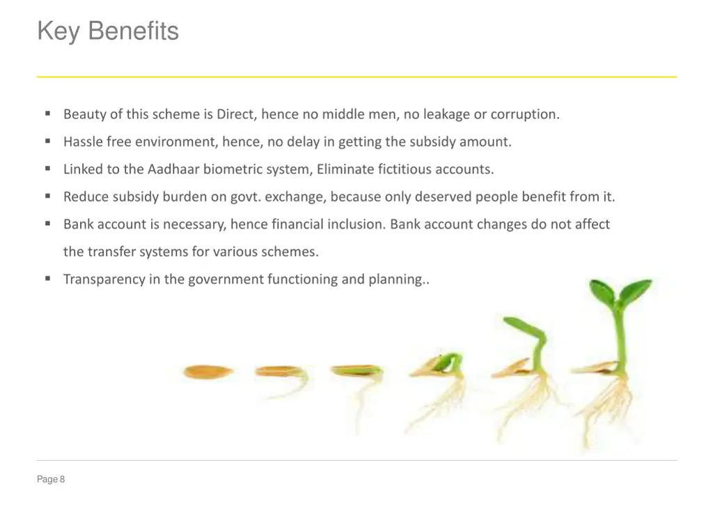 key benefits