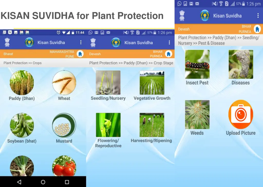 kisan suvidha for plant protection