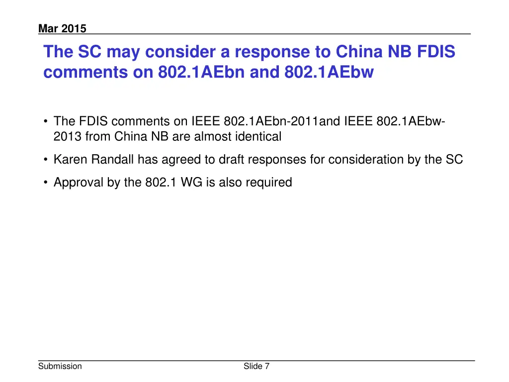 mar 2015 the sc may consider a response to china