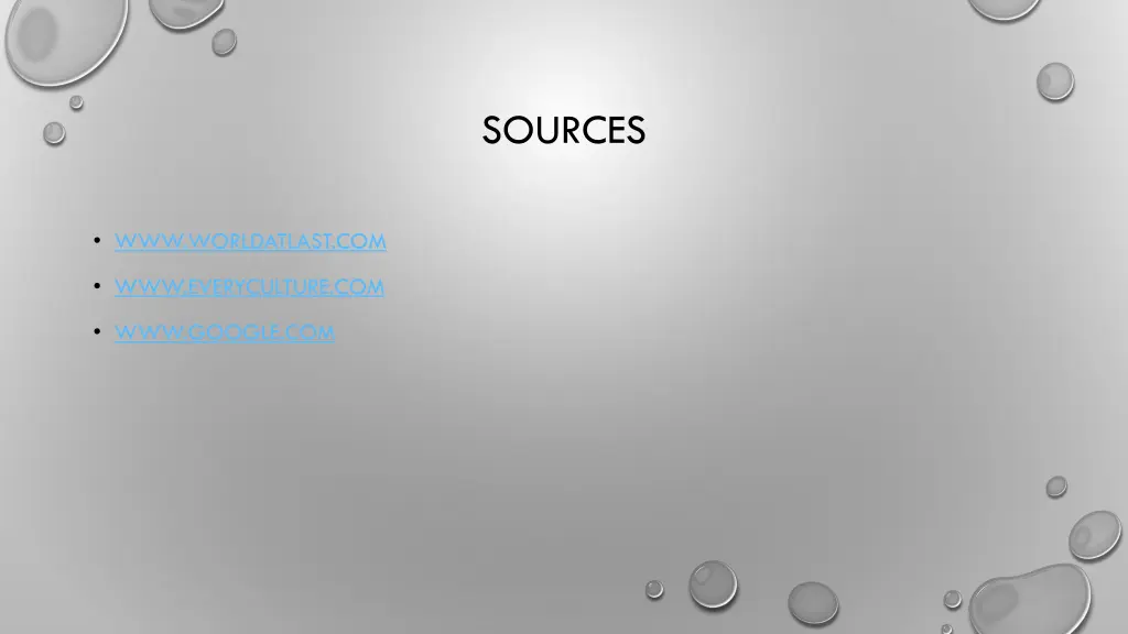 sources