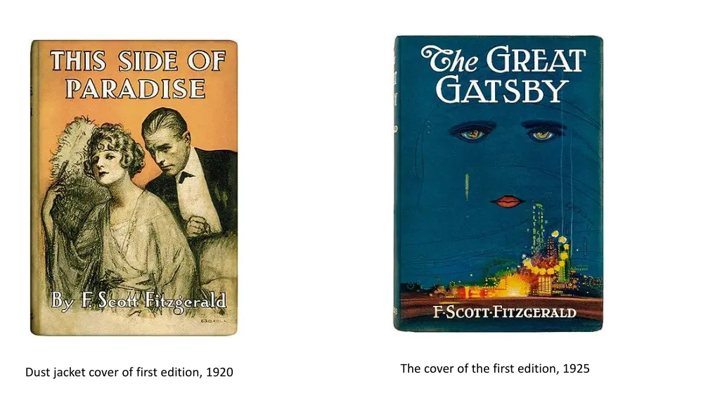 the cover of the first edition 1925