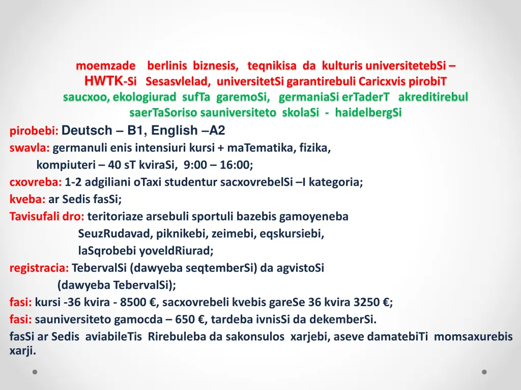 moemzade berlinis biznesis teqnikisa da kulturis