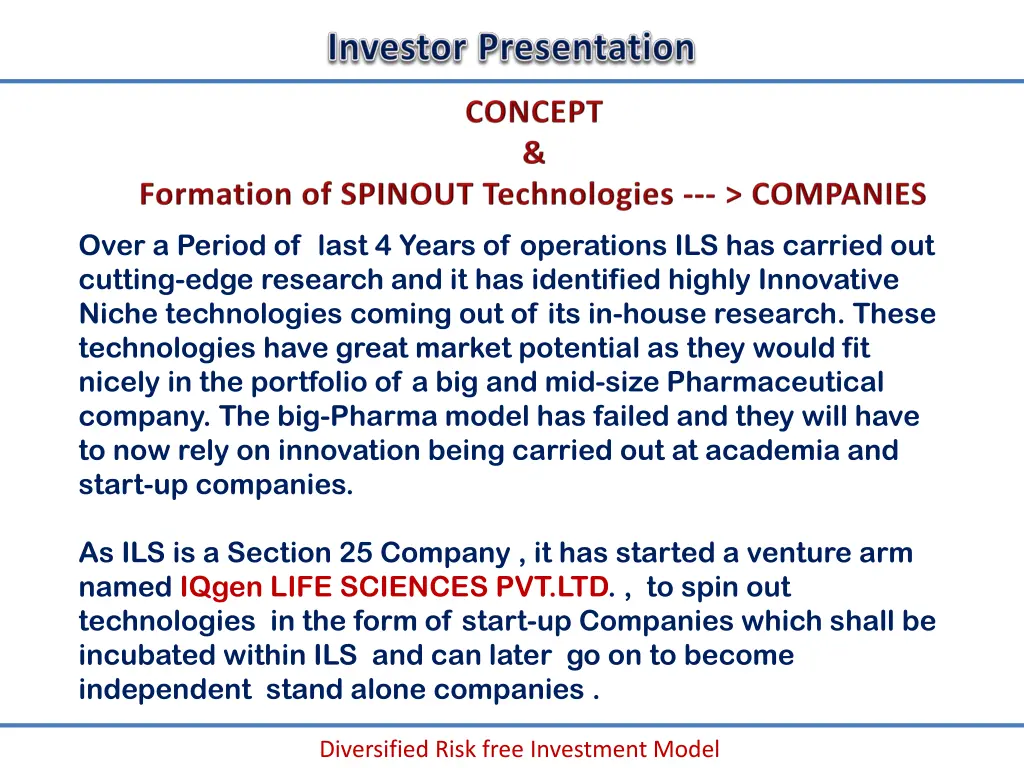 over a period of last 4 years of operations