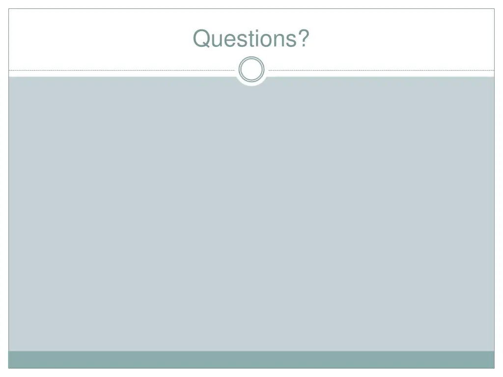 questions