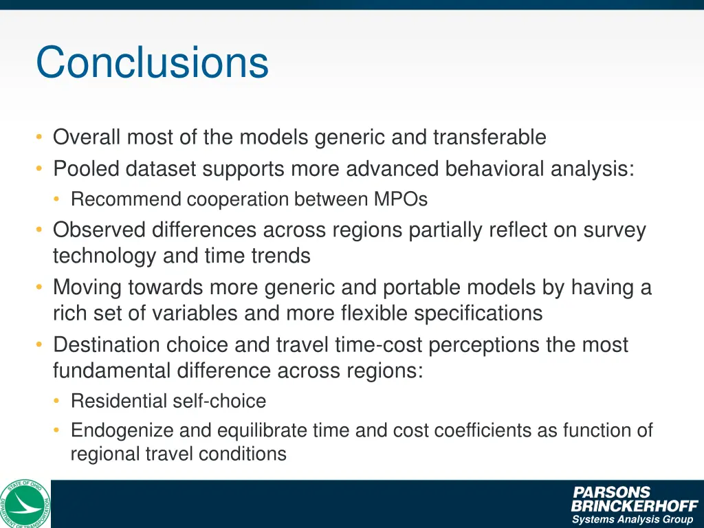 conclusions