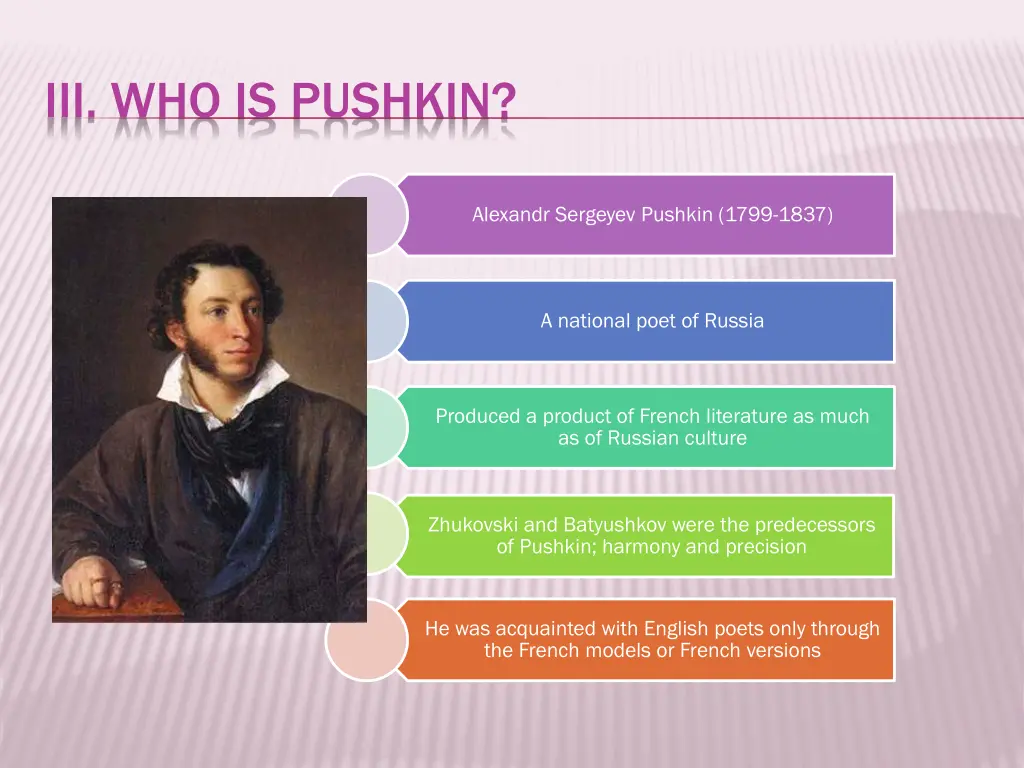 iii who is pushkin
