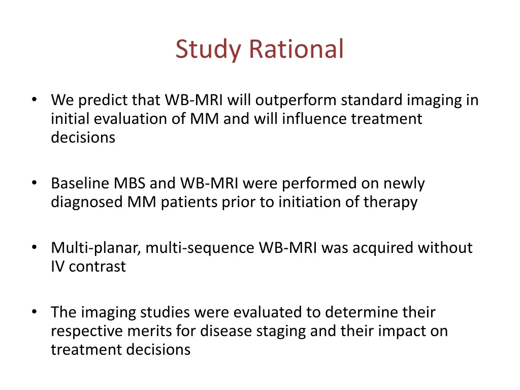 study rational