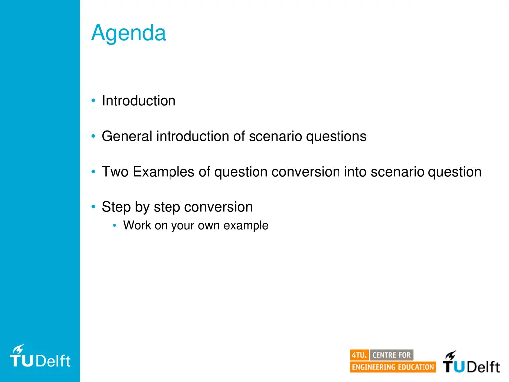 agenda